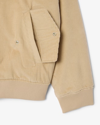 Padded Corduroy Bomber Jacket