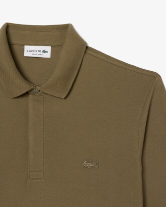 Regular Fit Paris Stretch Piqu&eacute; Polo Shirt