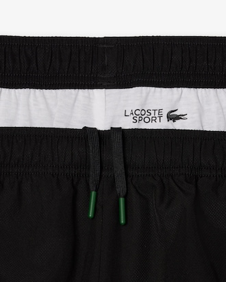 Tennis Logo Stripe Shorts