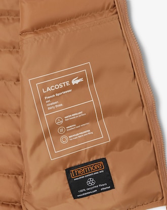 Water-Repellent Puffed Vest