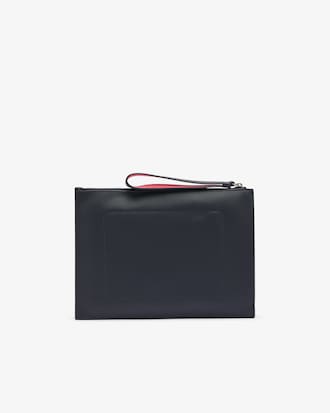 Anna Coated Piqu&eacute; Canvas Pouch