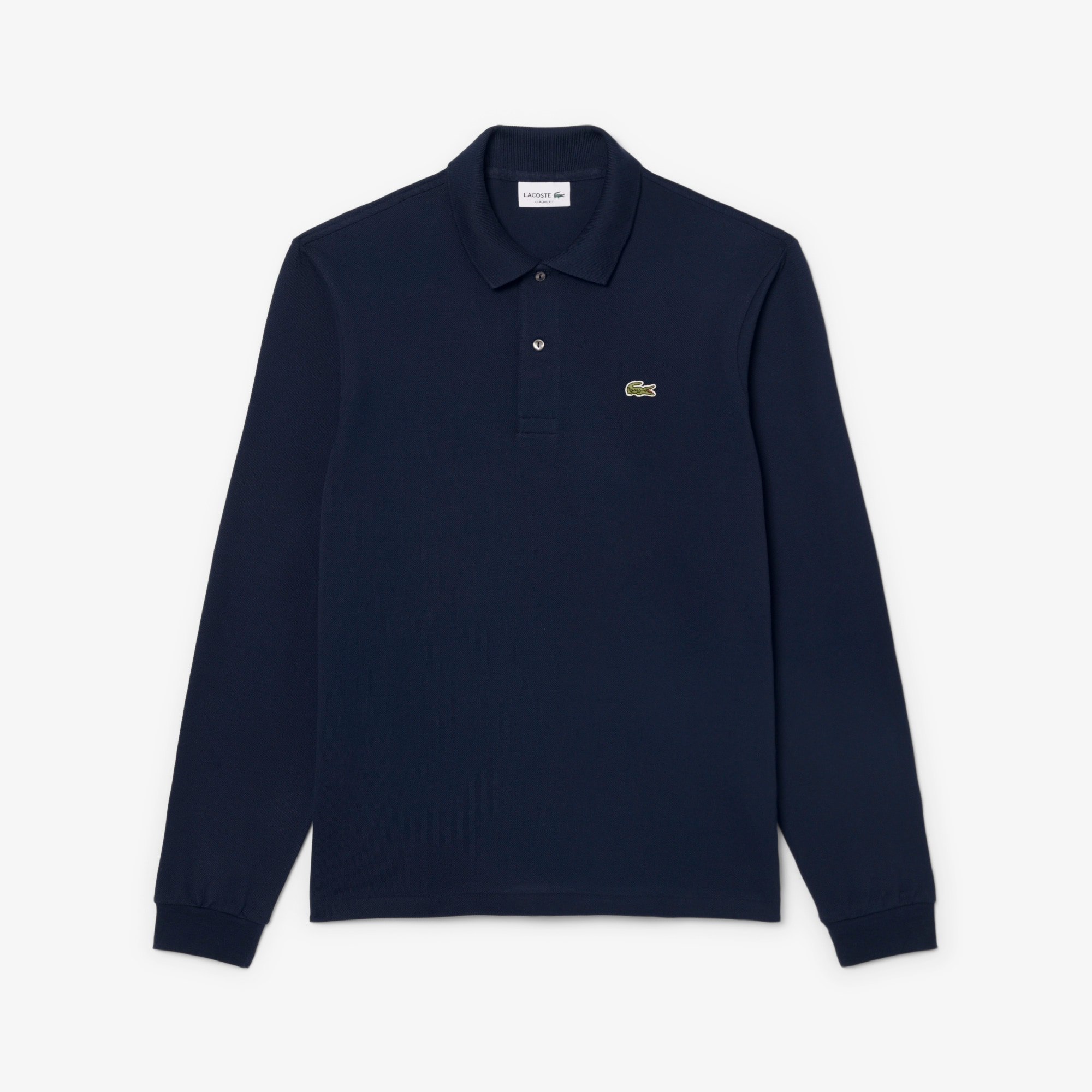 Classic Fit Long Sleeved L.12.12 Polo Shirt - Long Sleeves - New