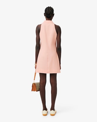 Sleeveless Piqu&eacute; Polo Dress