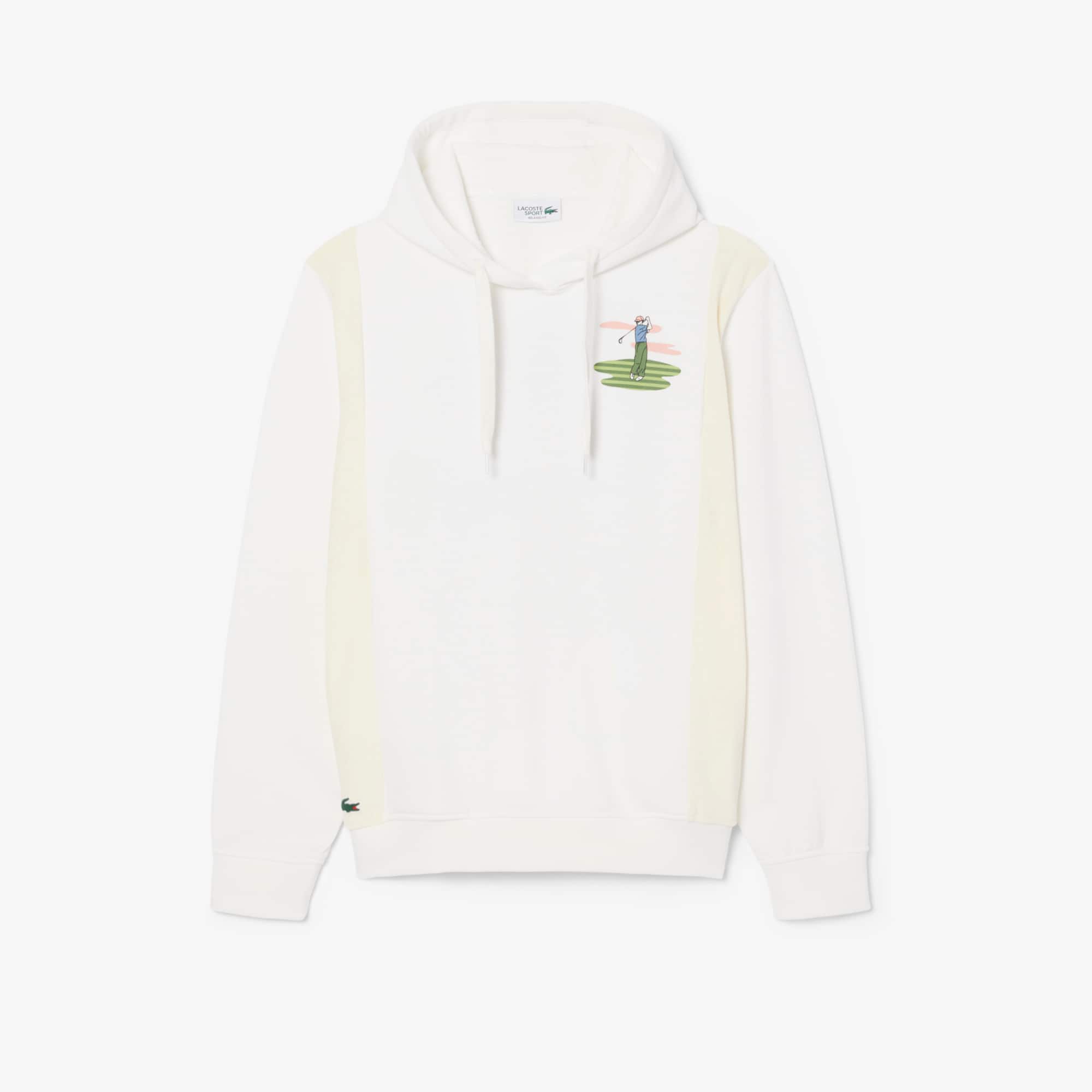 Golf Print Hoodie - Men's Sweatshirts - New In 2026 | Lacoste