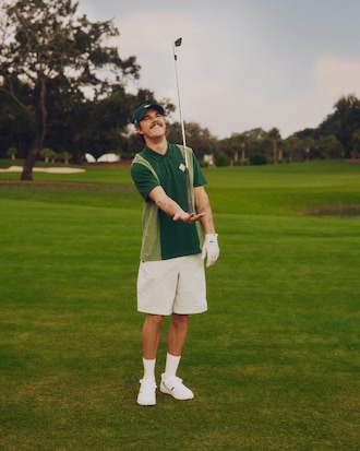 Relaxed Fit Piqu&eacute; Golf Polo Shirt