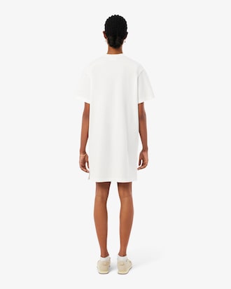 Oversized cotton T-shirt dress