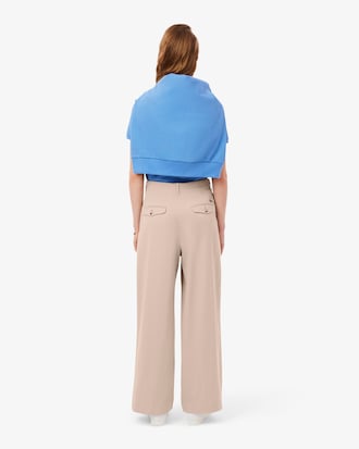 Wide Fit Stretch Gabardine Chino Pants