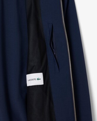 Wool Blend Flannel Hooded Jacket