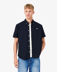 Regular Fit Short-Sleeved Oxford Shirt