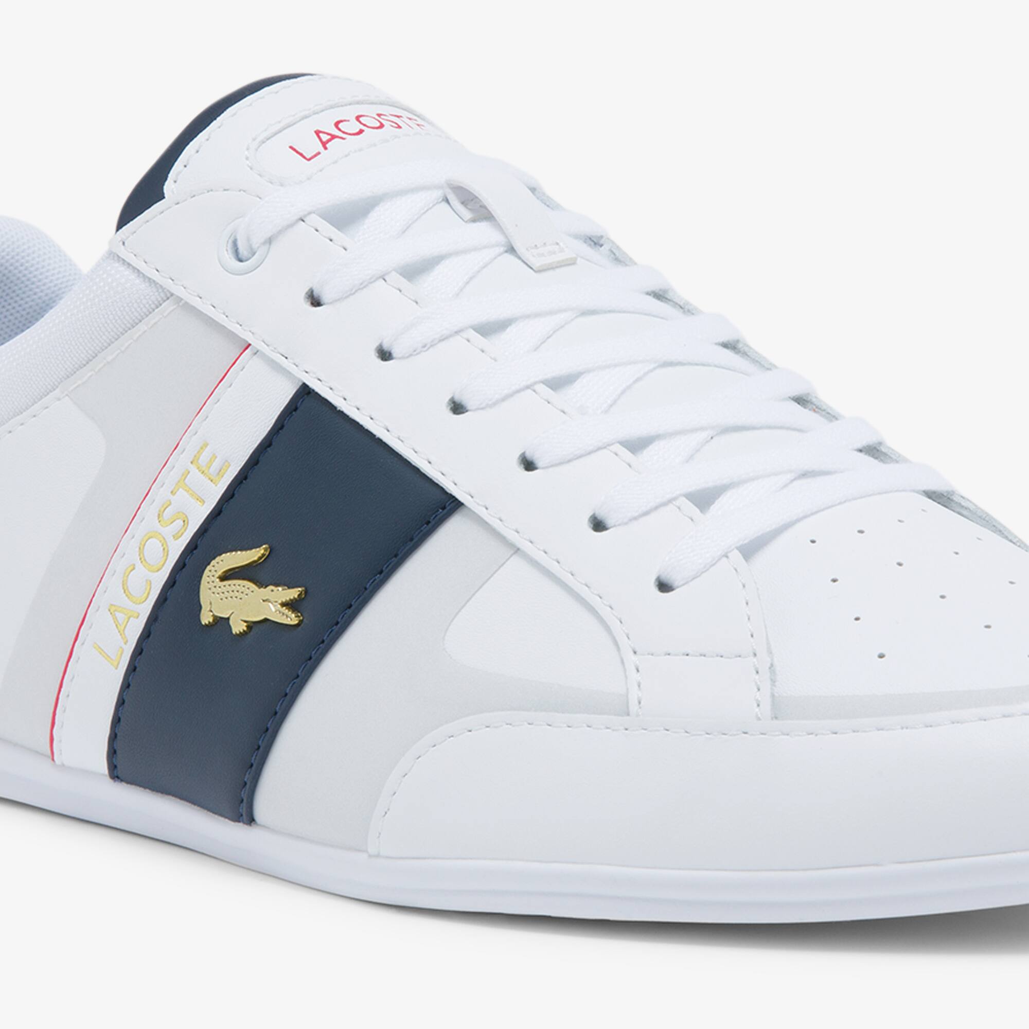 Men's Chaymon Tech Synthetic and Leather Trainers | LACOSTE