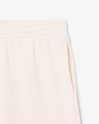 Graphic Cotton Fleece Shorts