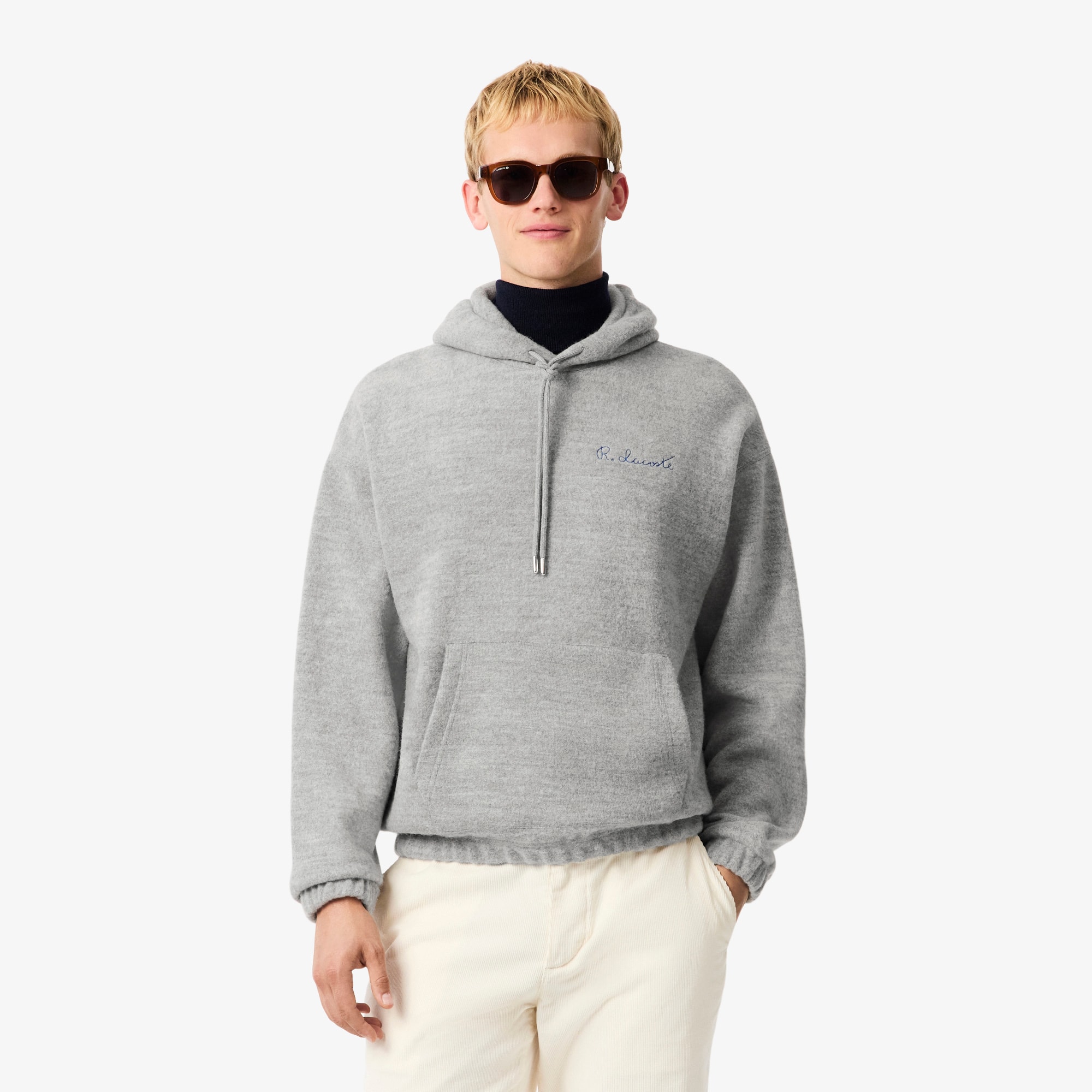 Embroidered Signature Hoodie - Men's Sweatshirts - New In 2026