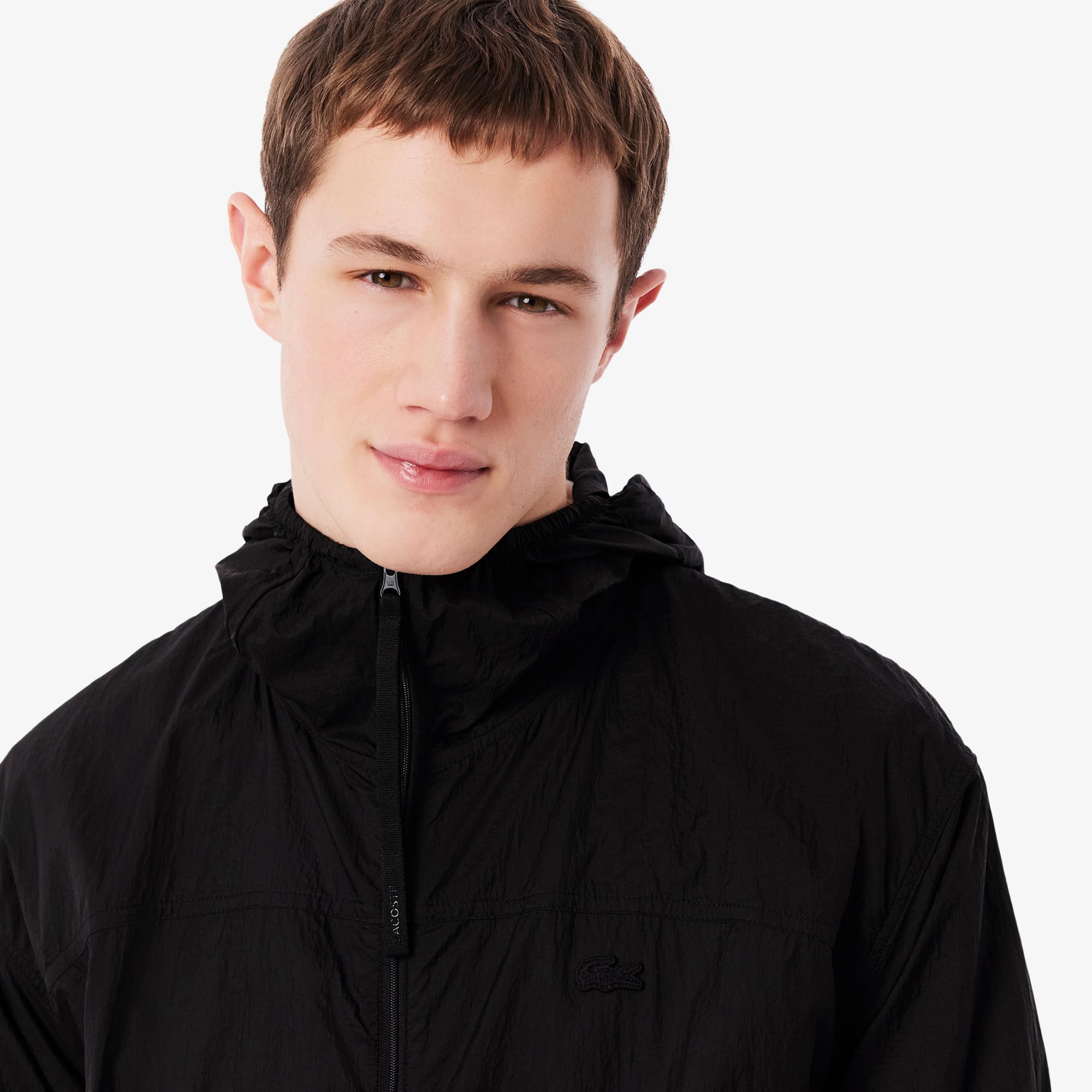 Water-Repellent Packable Nylon Jacket - Men's Jackets & Coats