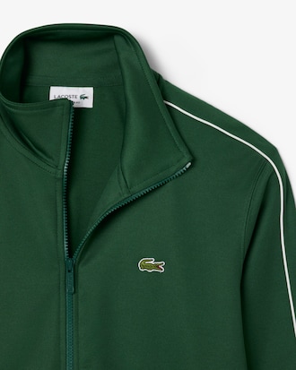 Paris Piqué Zip Front Track Jacket