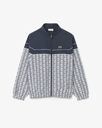 Unisex Monogram Print Tracksuit