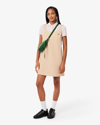 Sleeveless Corduroy Dress