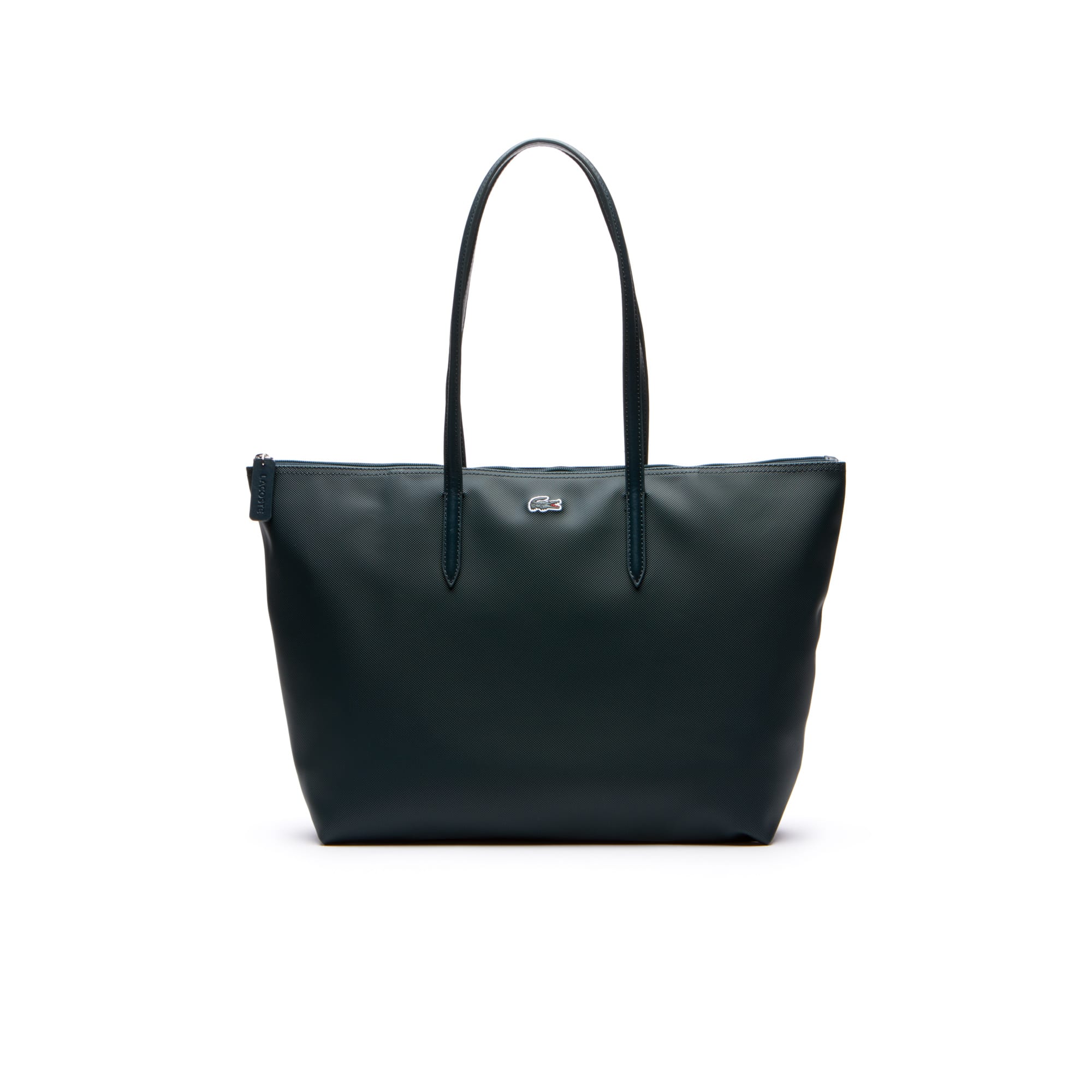 Bags Handbags Collection Women S Leather Goods Lacoste Women S L 12 Concept Zip Tote Bag