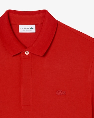Regular Fit Paris Stretch Piqu&eacute; Polo Shirt