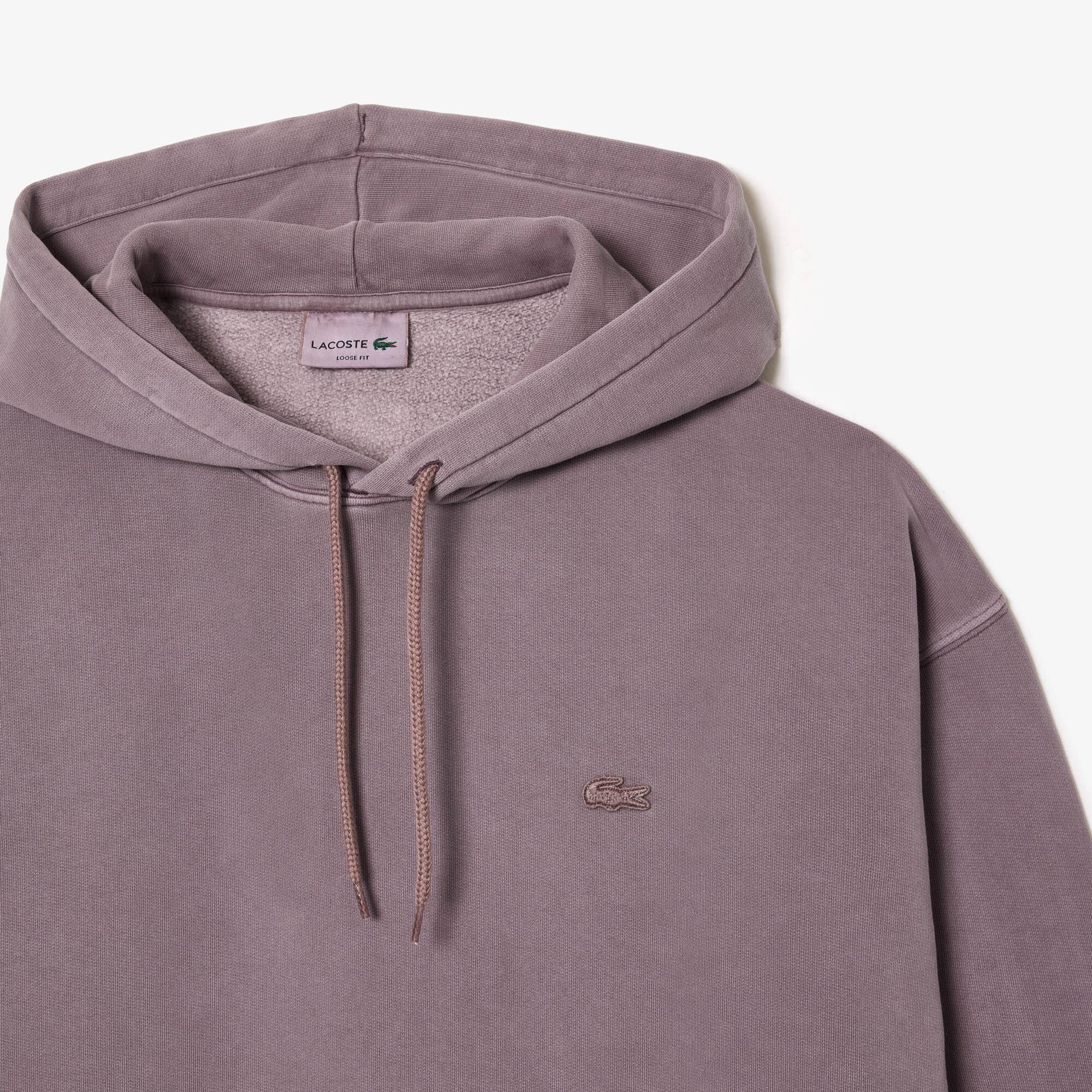 Loose Fit Cotton Fleece Jogger Hoodie - Men's Sweatshirts - New In 2023 |  Lacoste