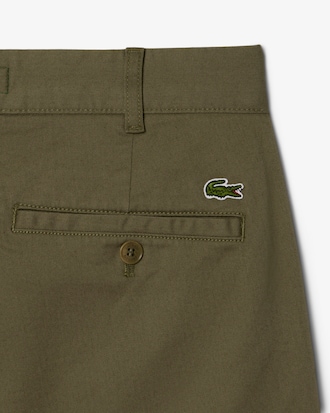 Slim Fit Stretch Cotton Chino Pants
