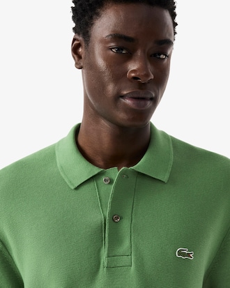 Classic Fit Knitted Polo Shirt