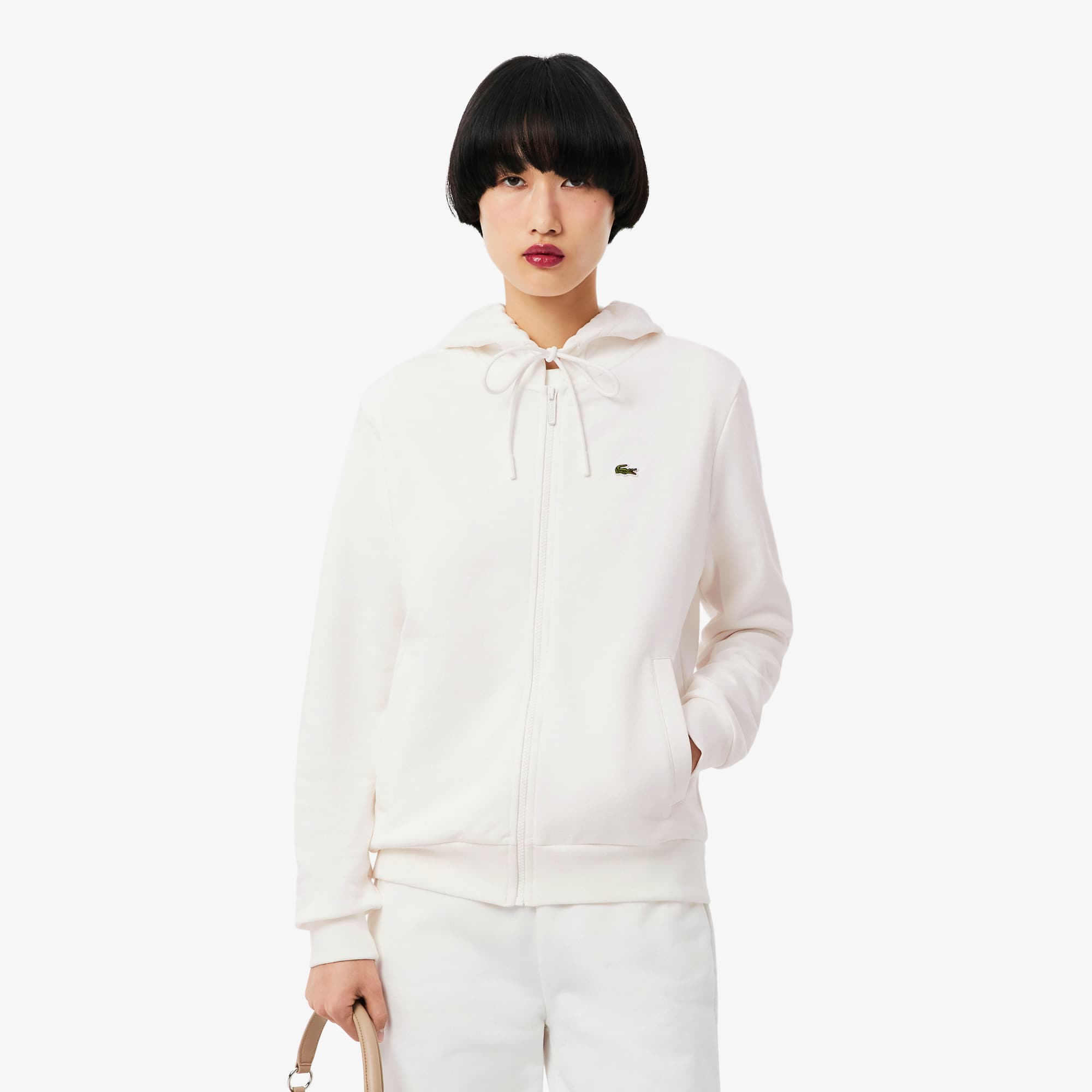 Zipped Fleece Hoodie - undefined - New In 2026 | Lacoste