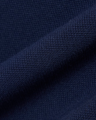 Stretch Piqu&eacute; Stripe Collar T-shirt