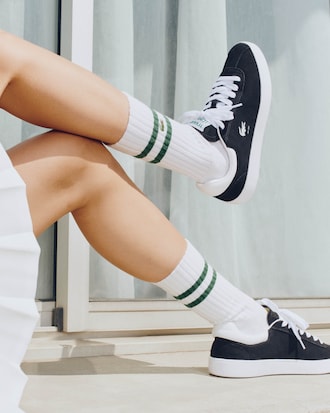 Women's Baseshot Leather Sneakers