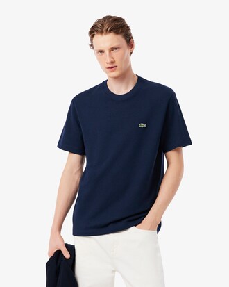 Heavy Cotton and Linen Piqu&eacute; T-shirt