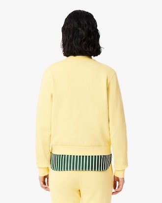 Relaxed Fit Fleece Crew Neck Sweatshirt