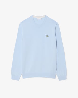 Monochrome Crew Neck Cotton Sweater