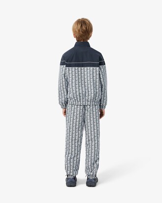 Unisex Monogram Print Tracksuit