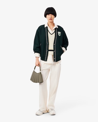 Cable Knit Wool Sweater Vest