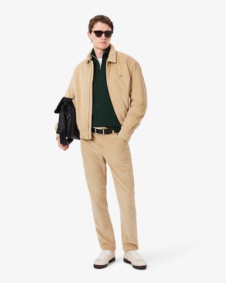 Padded Corduroy Bomber Jacket