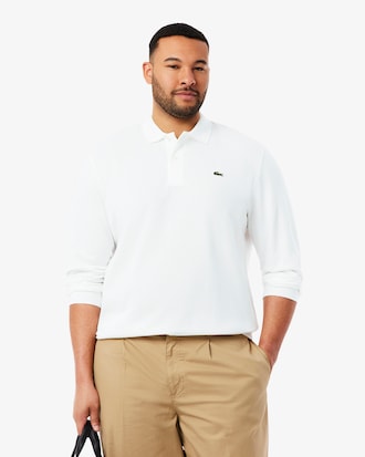 Classic Fit Long Sleeved L.12.12 Polo Shirt
