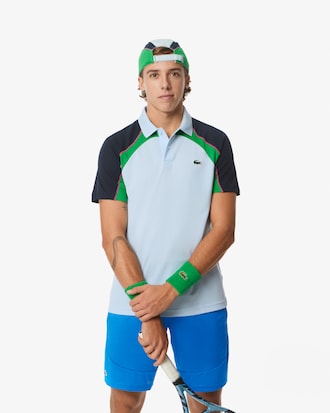 Ultra Dry Colour-Block Tennis Polo Shirt