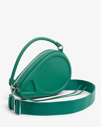 Runway Leather Racket Bag