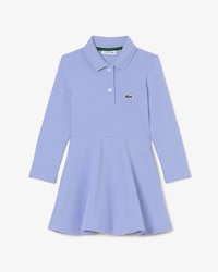 Long Sleeved Stretch Piqu&eacute; Polo Dress
