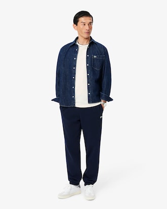 Stretch Piqu&eacute; Stripe Collar T-shirt