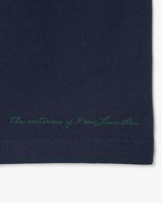 Classic Fit Printed Petit Piqu&eacute; Polo Shirt