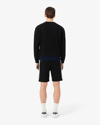 Regular Fit Colour-Block Cotton Shorts