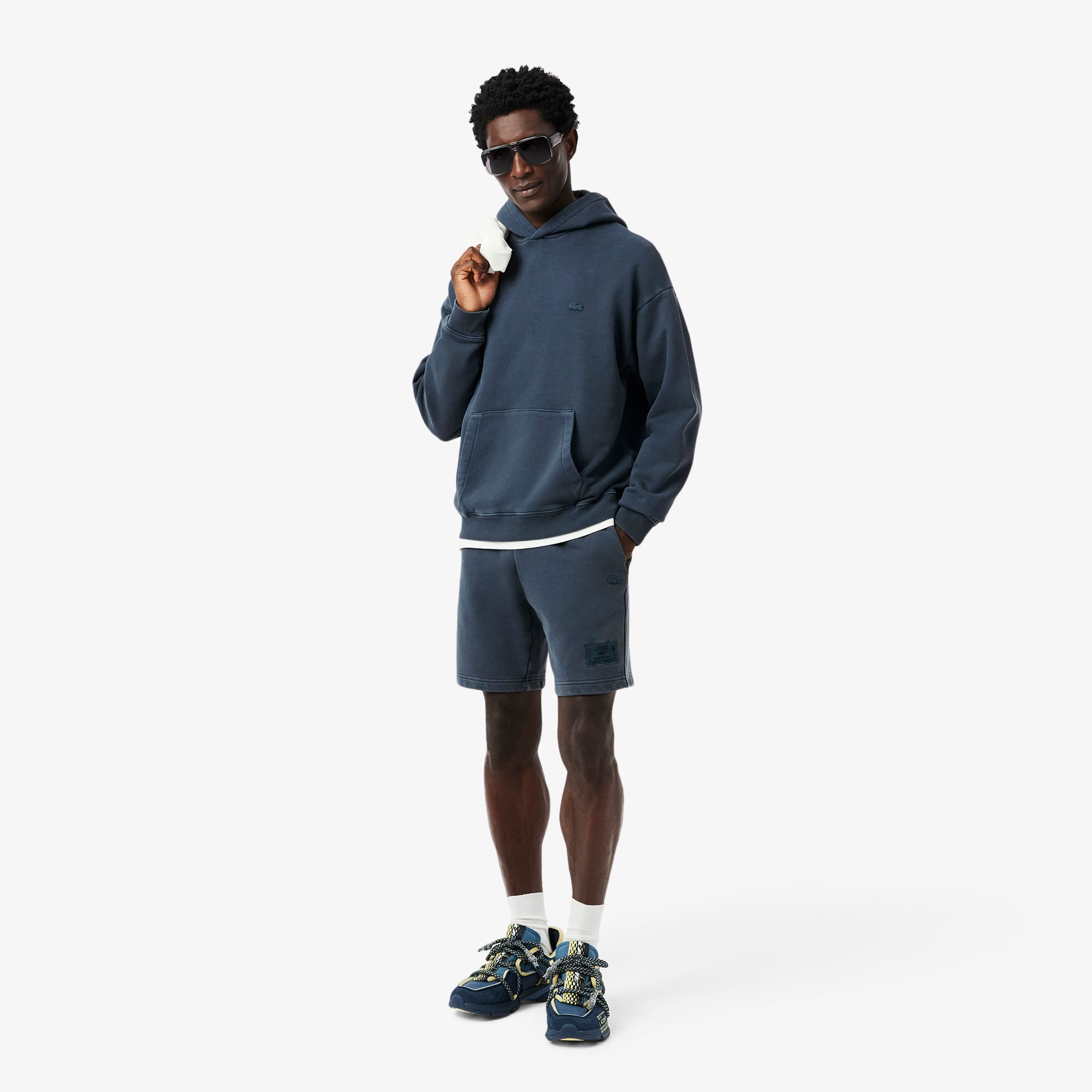 Washed Effect Hoodie - Men's Sweatshirts - New In 2025 | Lacoste