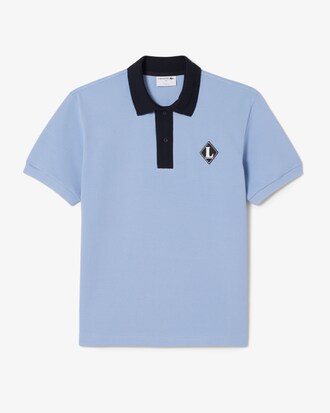 French Made Classic Fit Badge Polo Shirt