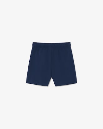Monochrome Lined Swim Trunks