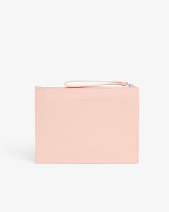 Anna Coated Piqu&eacute; Canvas Pouch