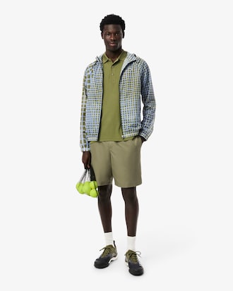 Lightweight Diamond Taffeta Sport Shorts