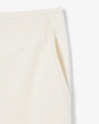 Cotton Seersucker Shorts