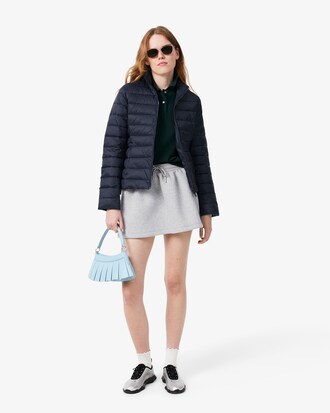 Water-Repellent Quilted Puffed Jacket
