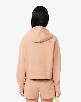 Short Cut Cotton Hoodie