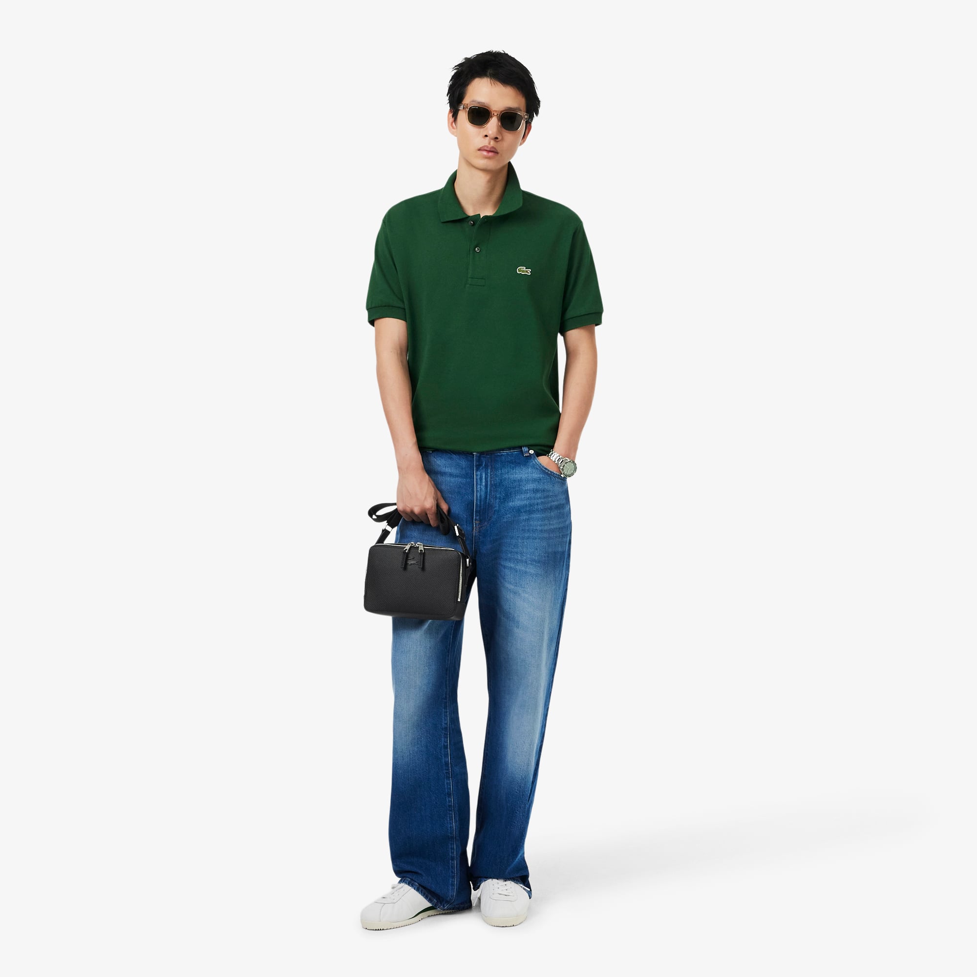 Small Chantaco Leather Reporter Bag - Men's Vertical Bags - New In